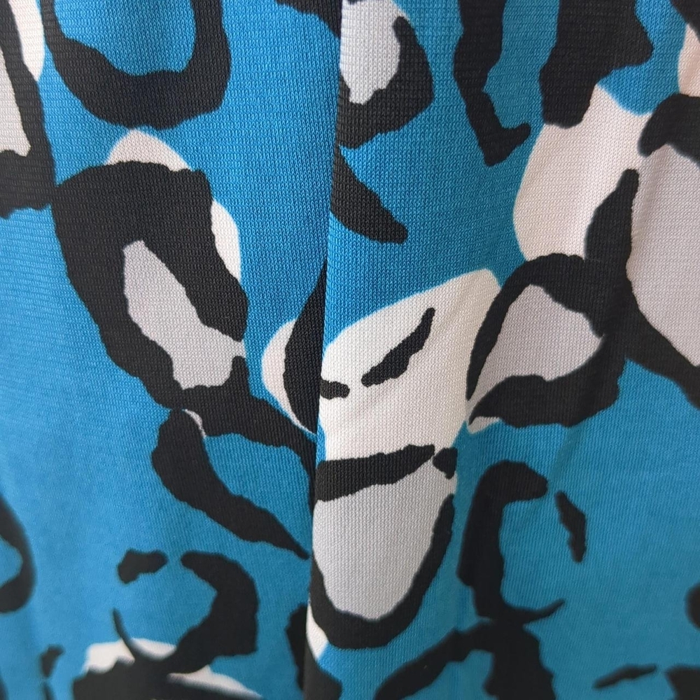 Vintage Y2K Studio 1940 Leopard Print Blouse with Buckle Detail - Picture 4 of 5